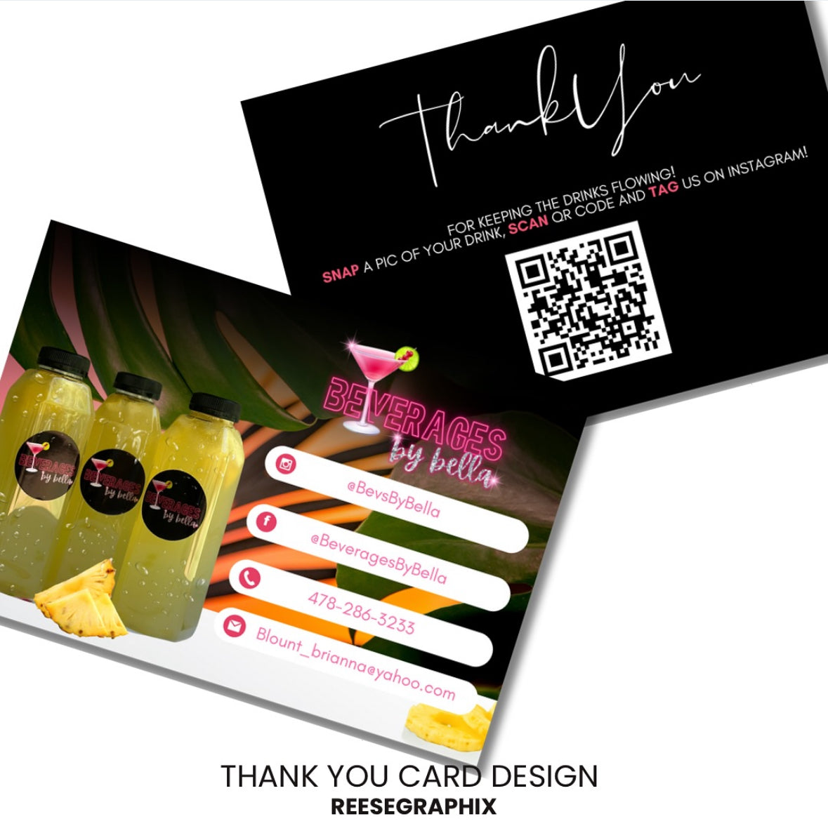 Thank You Card Design